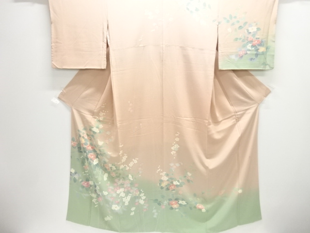 Japanese Kimono / Homongi Tsukesake Silk